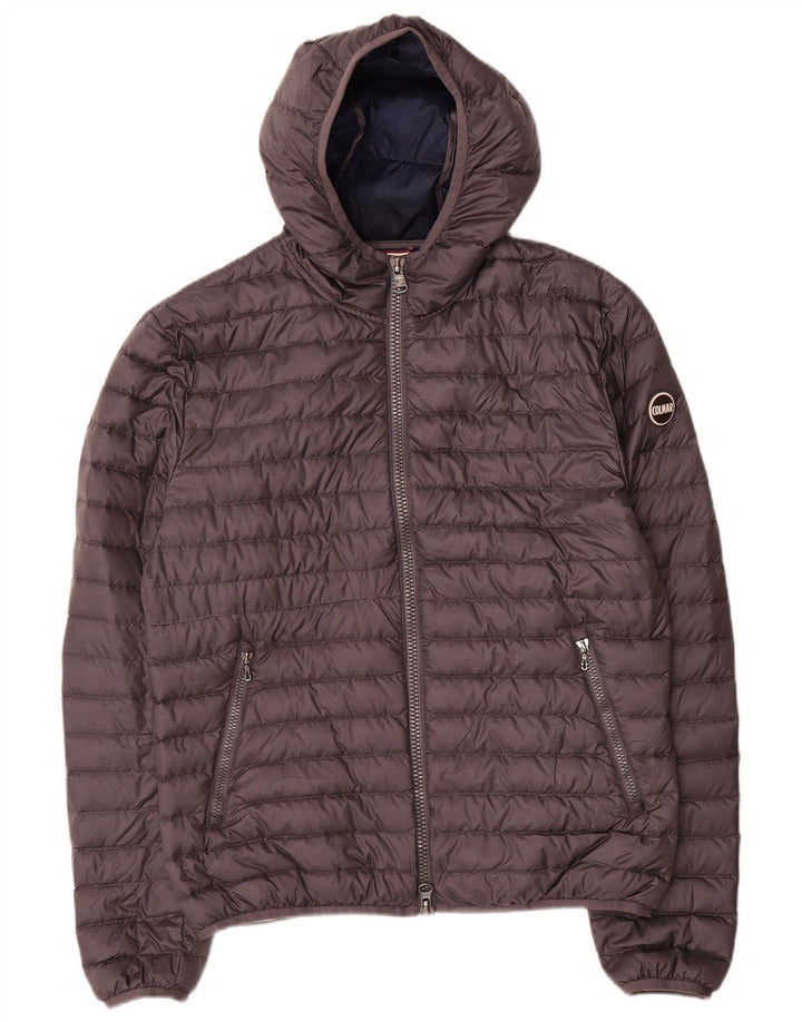Colmar Mens Hooded Padded Jacket IT 50 Medium Grey Polyester