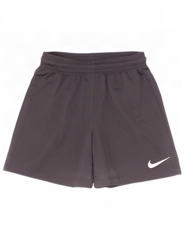 Nike Boys Dri Fit Sport Shorts 8-9 Years Small Black Polyester