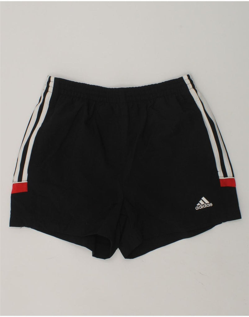 ADIDAS Boys Clima 365 Sport Shorts 9-10 Years Black Polyester | Vintage Adidas | Thrift | Second-Hand Adidas | Used Clothing | Messina Hembry 