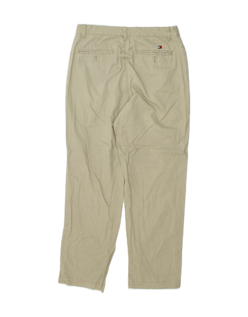 TOMMY HILFIGER Mens Straight Chino Trousers W32 L31 Grey | Vintage Tommy Hilfiger | Thrift | Second-Hand Tommy Hilfiger | Used Clothing | Messina Hembry 