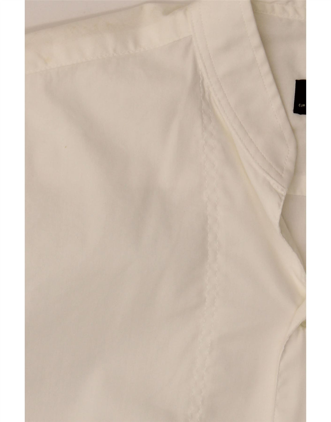 ZARA Mens Super Slim Fit Shirt Medium White Cotton