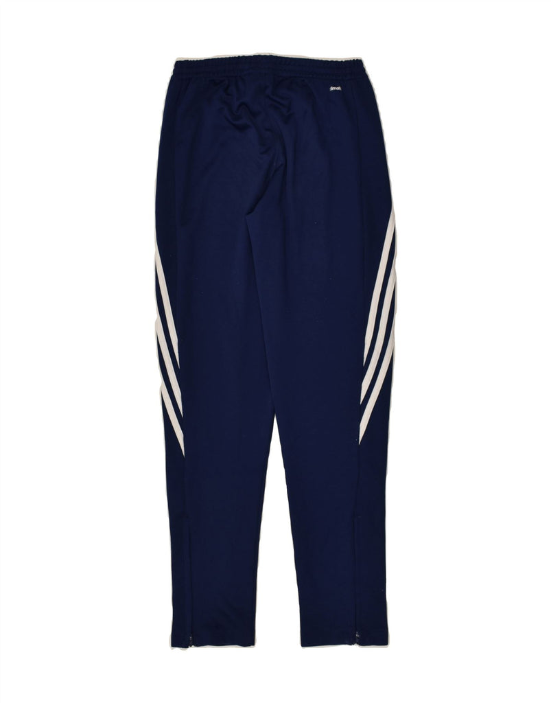 ADIDAS Boys Climalite Tracksuit Trousers 11-12 Years Large Navy Blue | Vintage Adidas | Thrift | Second-Hand Adidas | Used Clothing | Messina Hembry 