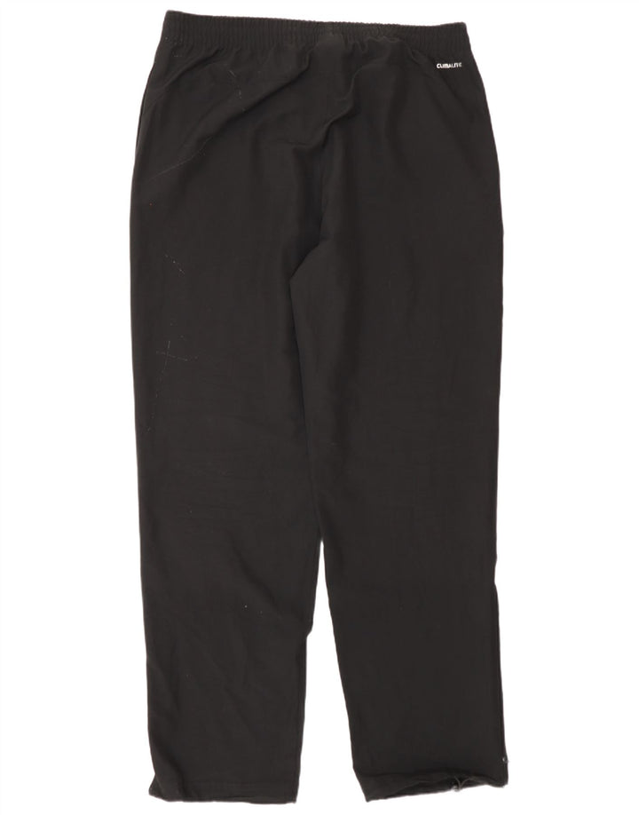 Adidas Mens Tracksuit Trousers Large Black Polyester