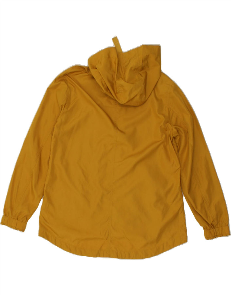 FAT FACE Womens Hooded Rain Jacket UK 10 Small  Yellow Polyester | Vintage Fat Face | Thrift | Second-Hand Fat Face | Used Clothing | Messina Hembry 