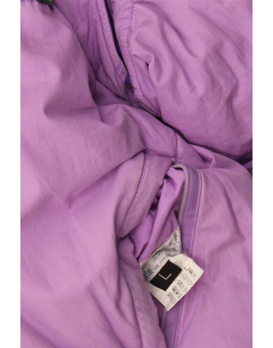 DOLOMITE Mens Reversible Padded Jacket UK 40 Large Purple Polyester