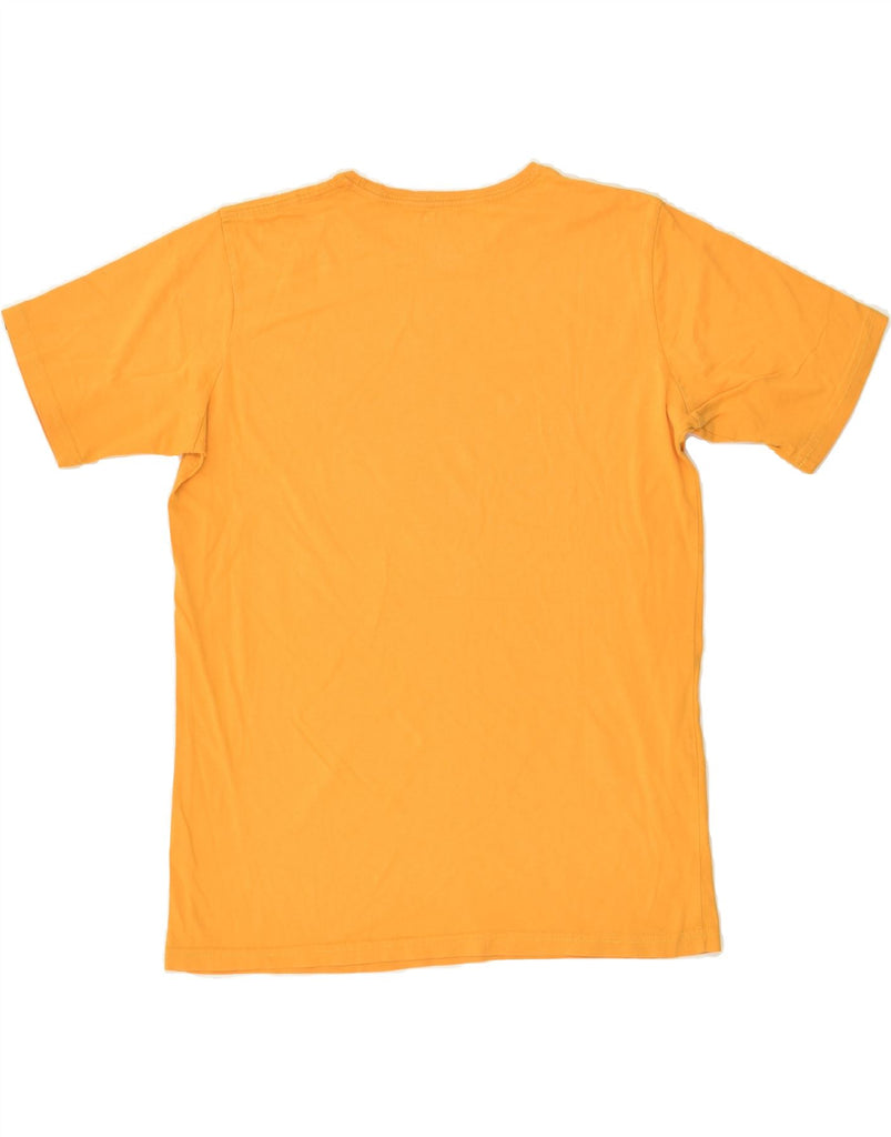 QUIKSILVER Boys Regular Fit Graphic T-Shirt Top 15-16 Years Yellow Cotton | Vintage Quiksilver | Thrift | Second-Hand Quiksilver | Used Clothing | Messina Hembry 