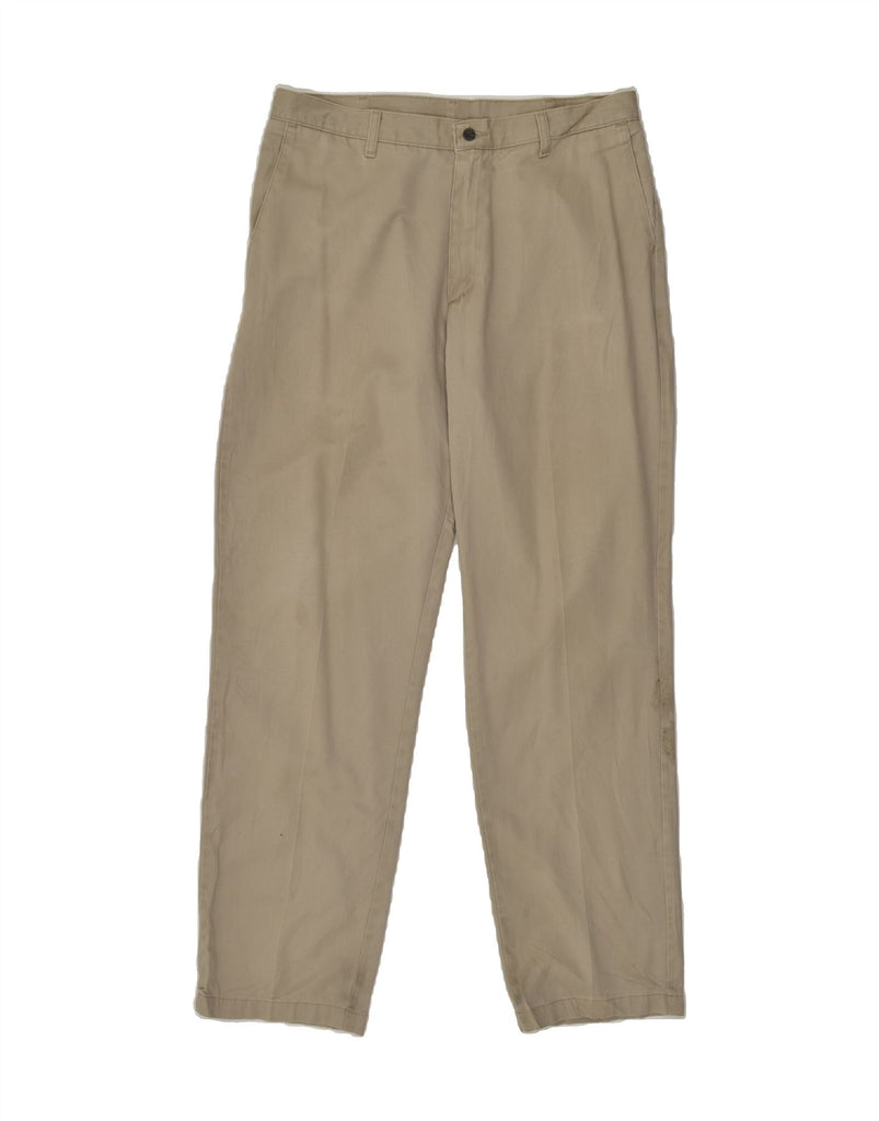 LEE Mens Straight Chino Trousers W36 L34 Beige Cotton | Vintage Lee | Thrift | Second-Hand Lee | Used Clothing | Messina Hembry 