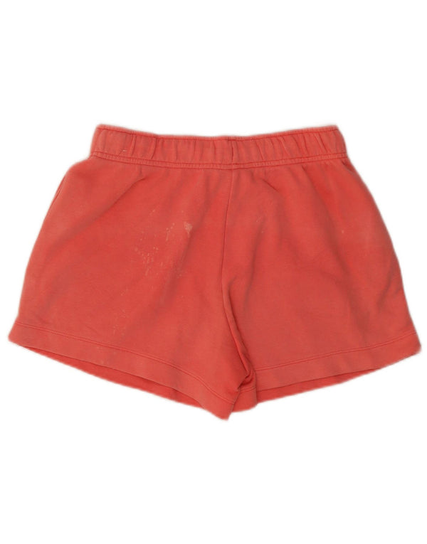 Nike Womens Sport Shorts UK 8 Small  Pink Cotton