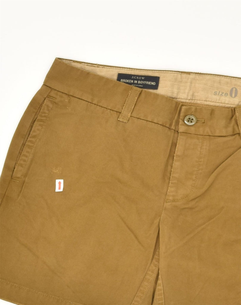 J. CREW Womens Chino Shorts W30 Medium Brown Cotton | Vintage J. Crew | Thrift | Second-Hand J. Crew | Used Clothing | Messina Hembry 