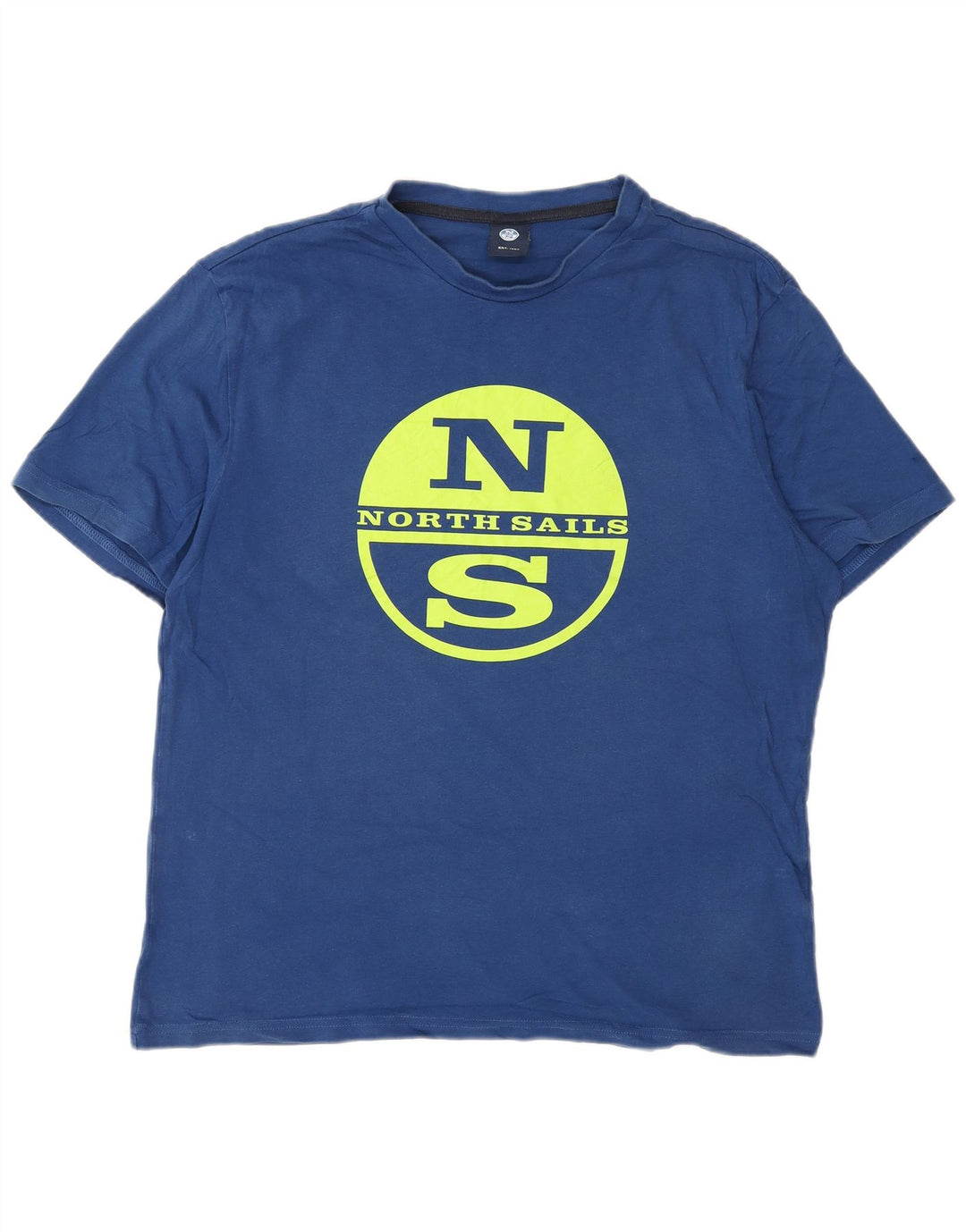 NORTH SAILS Mens Graphic T-Shirt Top Small Blue