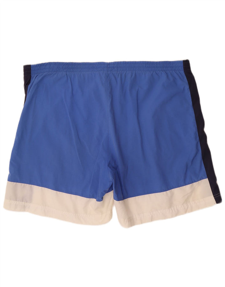 Nike Mens Sport Shorts 2XL  Blue Colourblock Nylon