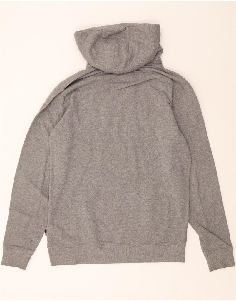 VANS Mens Graphic Hoodie Jumper Small Grey Cotton Vintage Vans and Second-Hand Vans from Messina Hembry 
