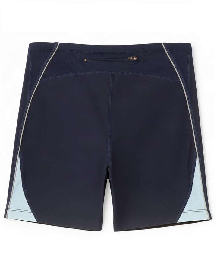 Nike Womens UK 8/10 Small Navy Blue Colourblock