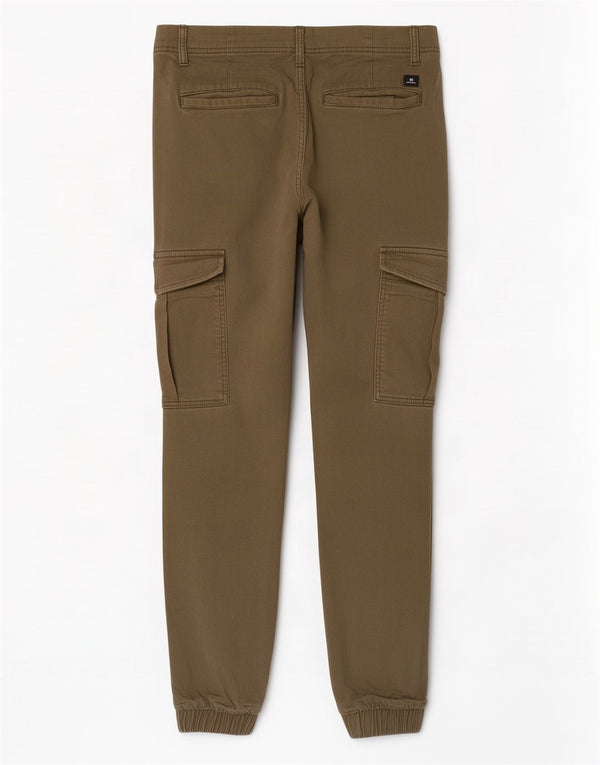 Jack & Jones Mens Marco Slim Joggers Cargo Trousers W30 L30 Khaki Cotton