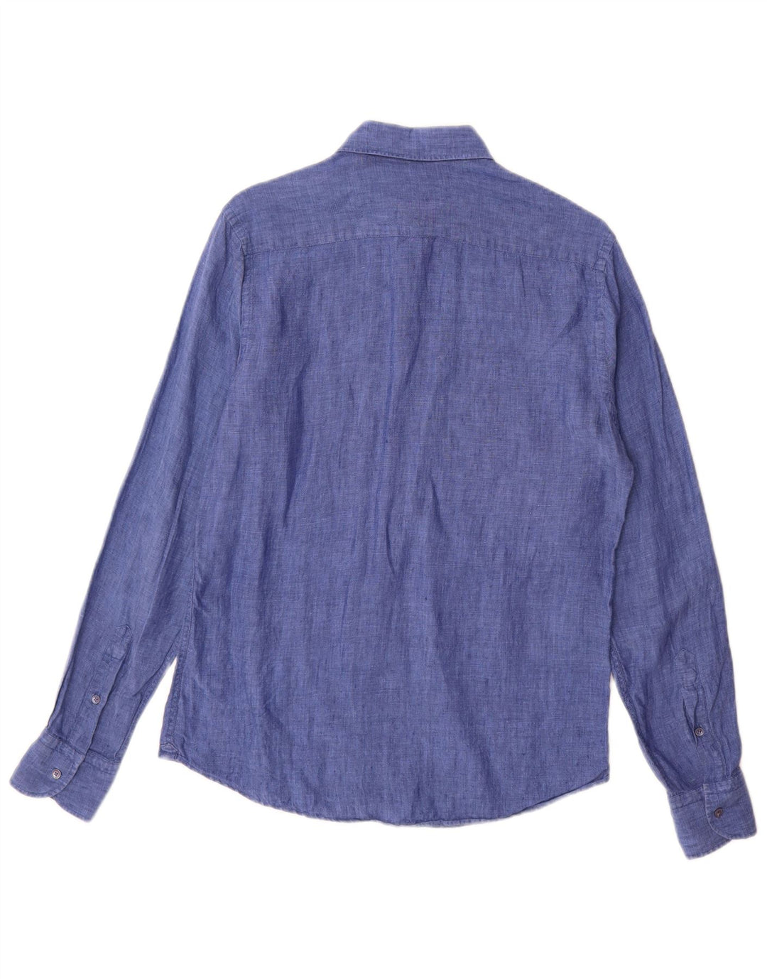 Massimo Dutti Mens Shirt Small Blue