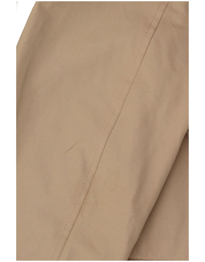 Crew Clothing Womens Overcoat UK 12 Medium Beige Cotton