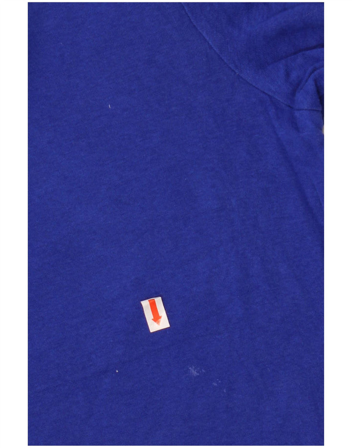 EDDIE BAUER Mens Top Long Sleeve XL Blue Cotton