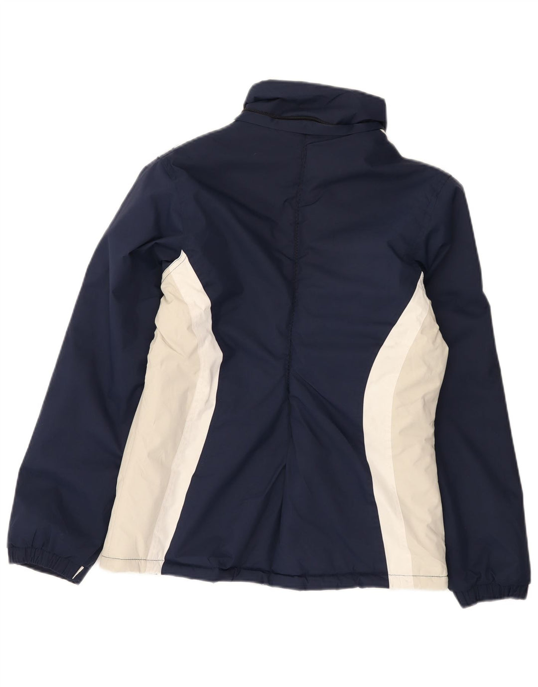 MC Kee's Womens Ski Jacket IT 44 Medium Navy Blue Colourblock