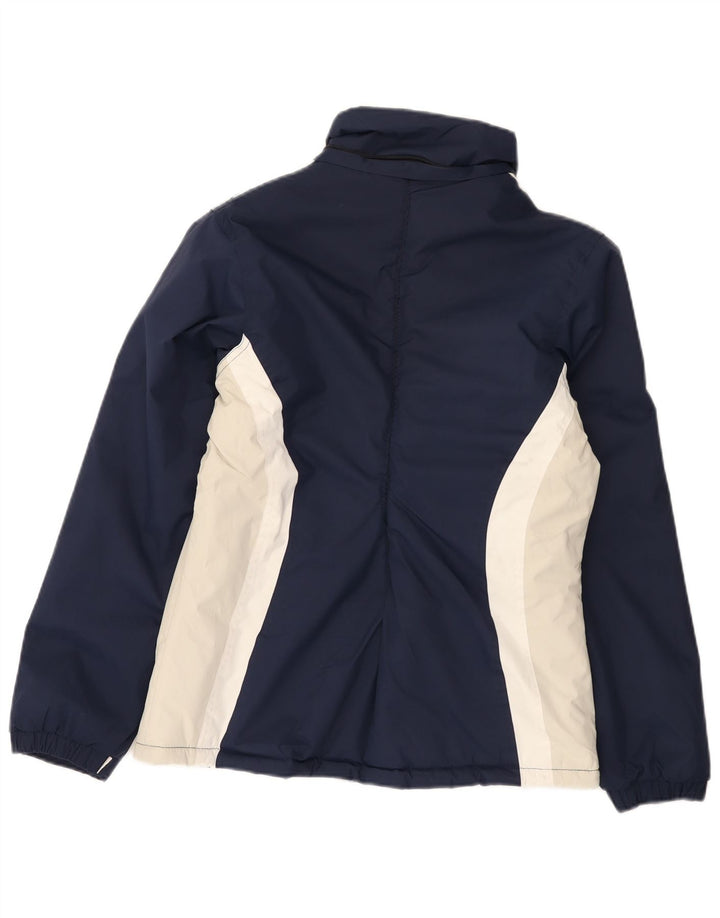 MC Kee's Womens Ski Jacket IT 44 Medium Navy Blue Colourblock