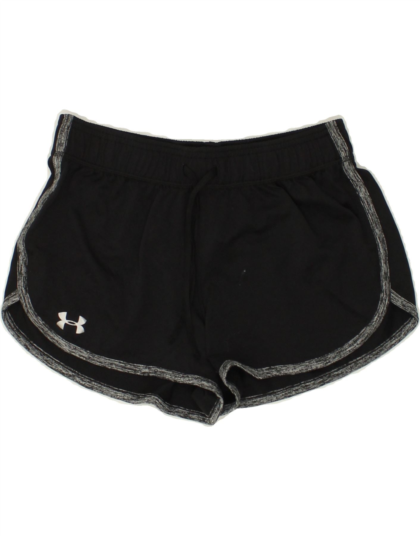 UNDER ARMOUR Womens Heat Gear Sport Shorts UK 6 XS Black Polyester |  Vintage & Second-Hand Clothing Online | Thrift Shop