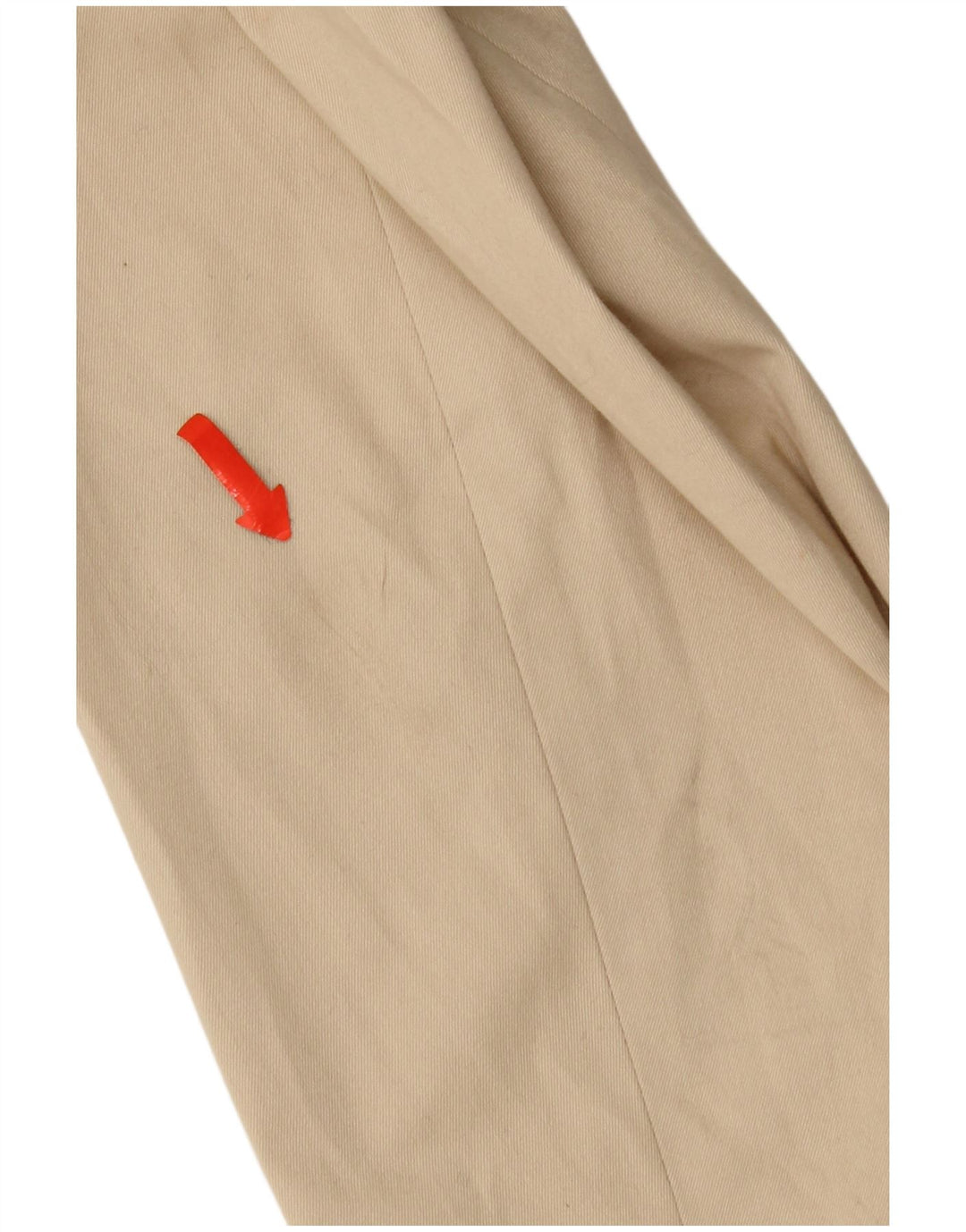 Balloon Womens 2 Button Blazer Jacket UK 18 XL Beige Cotton