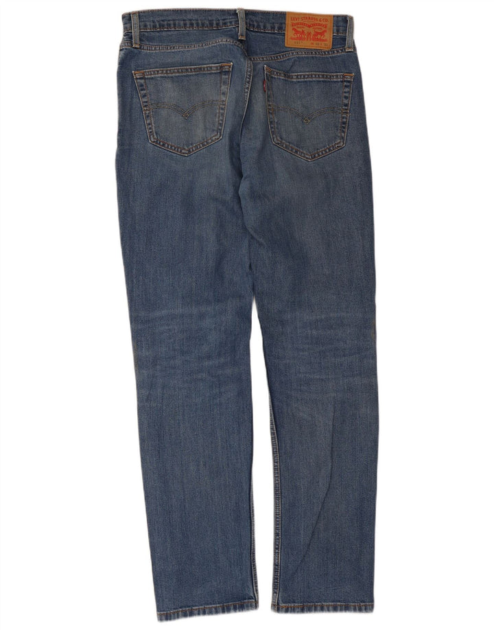 Levi's Mens 511 Slim Jeans W32 L32 Blue Cotton