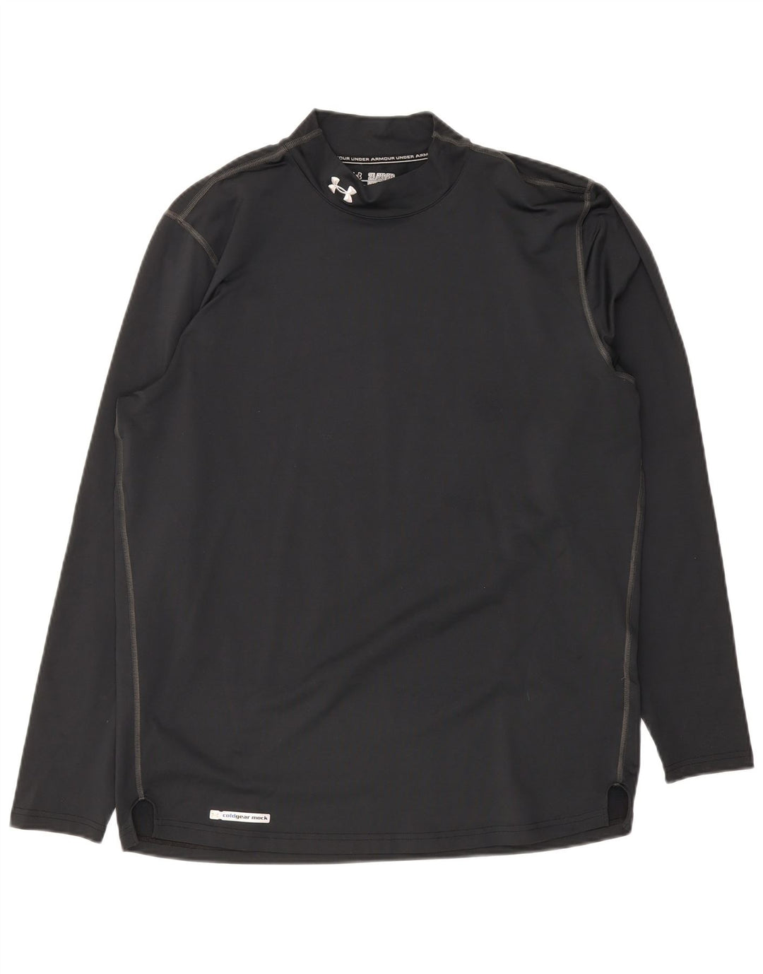 Under Armour Mens Cold Gear Top Long Sleeve 2XL Black
