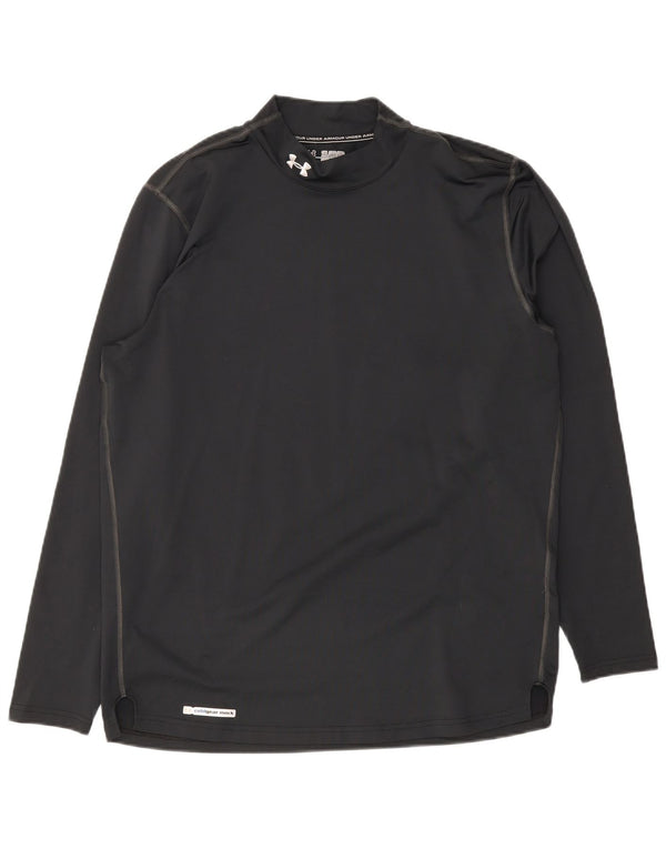 Under Armour Mens Cold Gear Top Long Sleeve 2XL Black