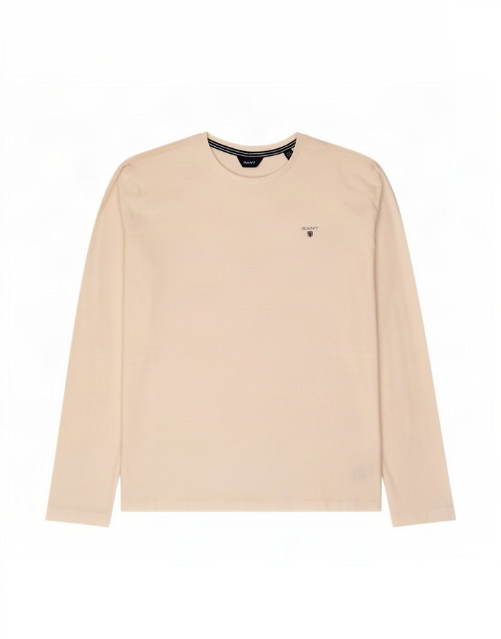 Gant Boys Top Long Sleeve 14-15 Years White Cotton