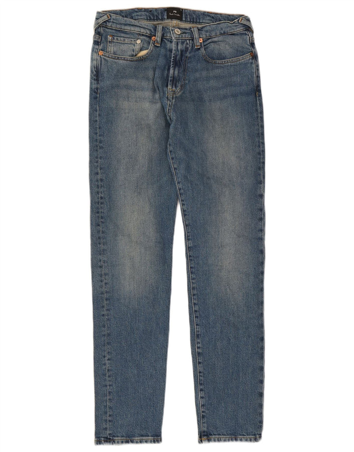 Paul Smith Womens Slim Jeans W28 L29 Blue Cotton