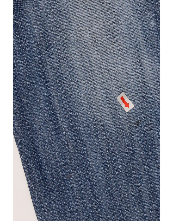 Carrera Mens 710 Regular Straight Jeans W34 L28 Blue Cotton