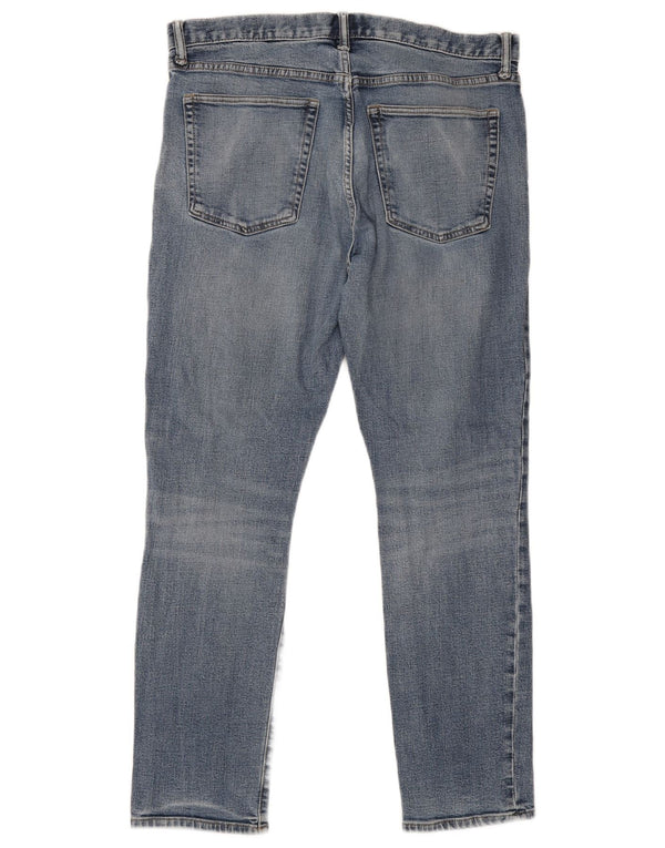 Gap Mens Skinny Jeans W34 L30 Blue Cotton
