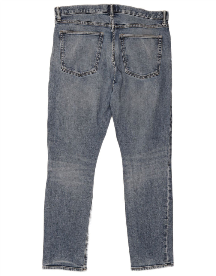 Gap Mens Skinny Jeans W34 L30 Blue Cotton