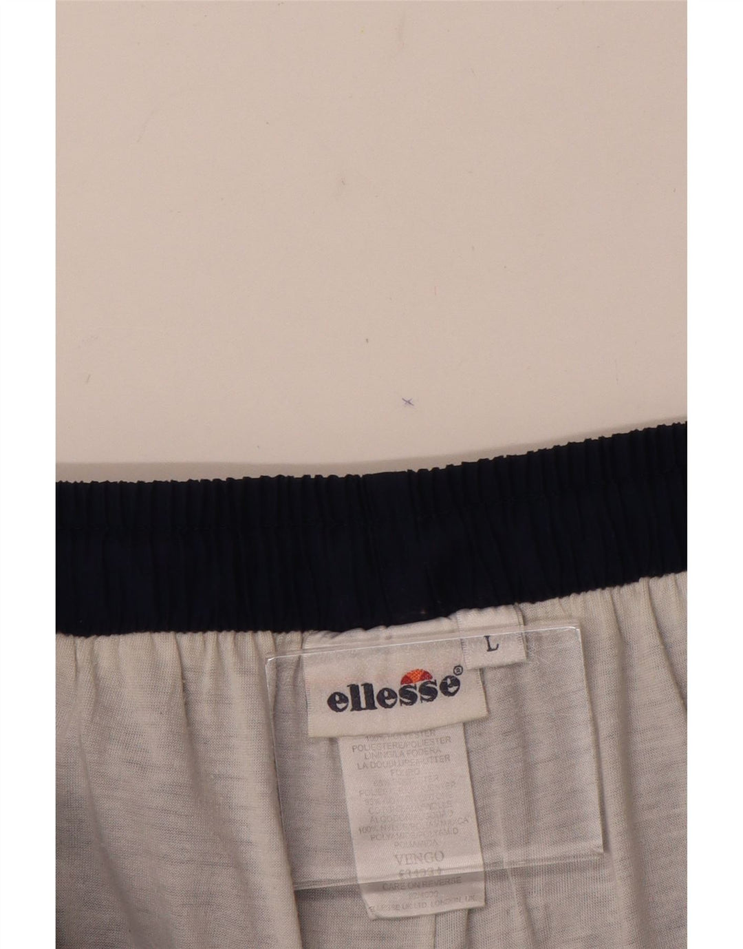 ELLESSE Mens Tracksuit Trousers Large  Navy Blue Polyester