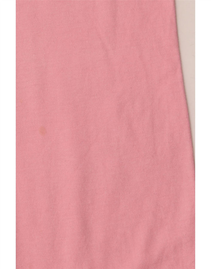 Nike Mens Graphic T-Shirt Top Medium Pink Cotton