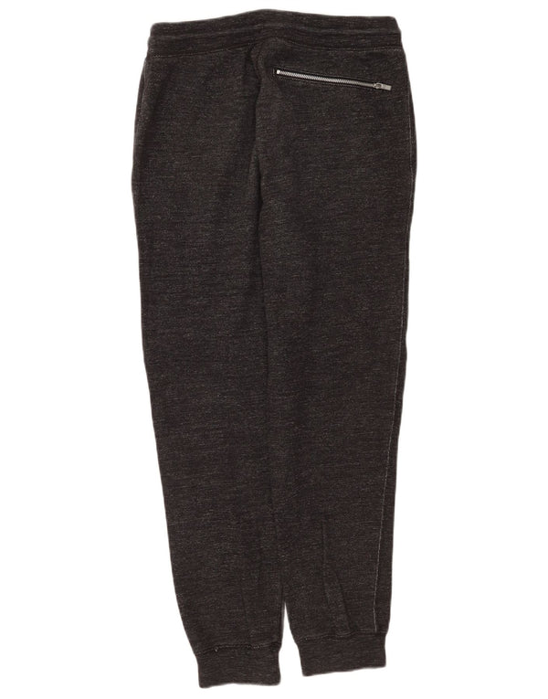 Nike Womens Tracksuit Trousers Joggers UK 10 Small Grey Flecked Cotton