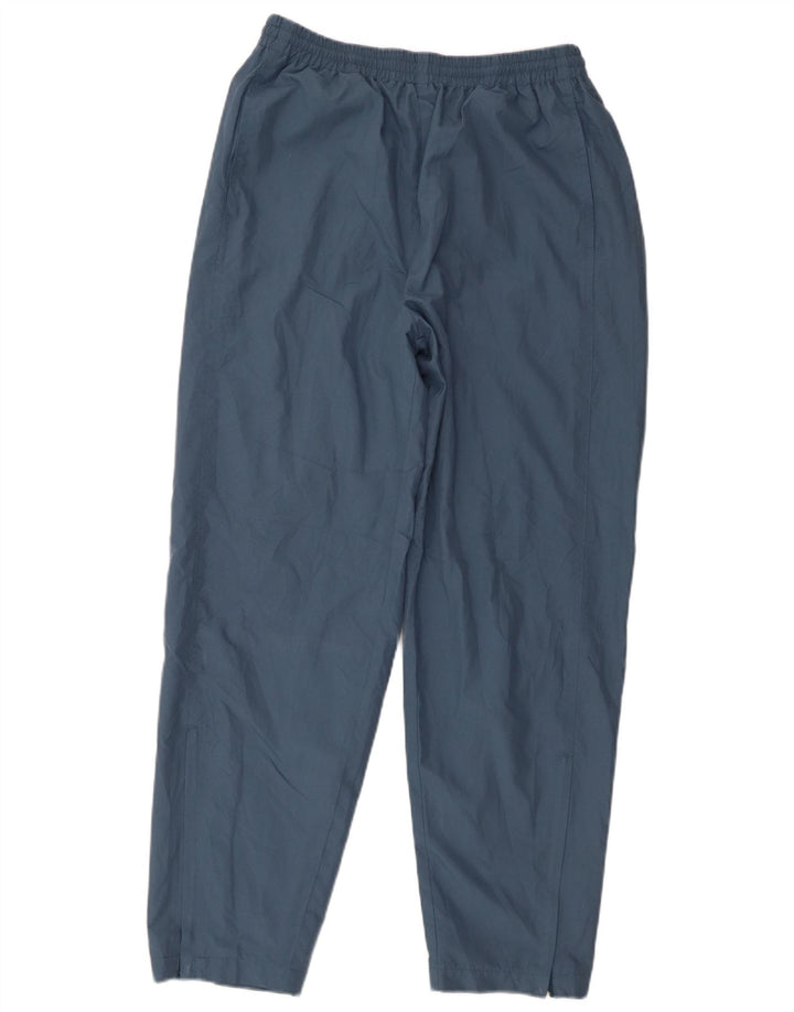 Reebok Womens Tracksuit Trousers UK 14 Large  Blue Polyester