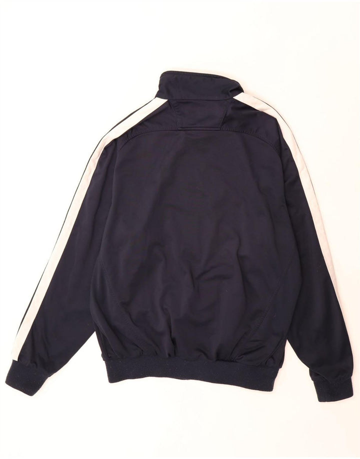 Champion Mens Tracksuit Top Jacket 2XL Navy Blue Colourblock Polyester