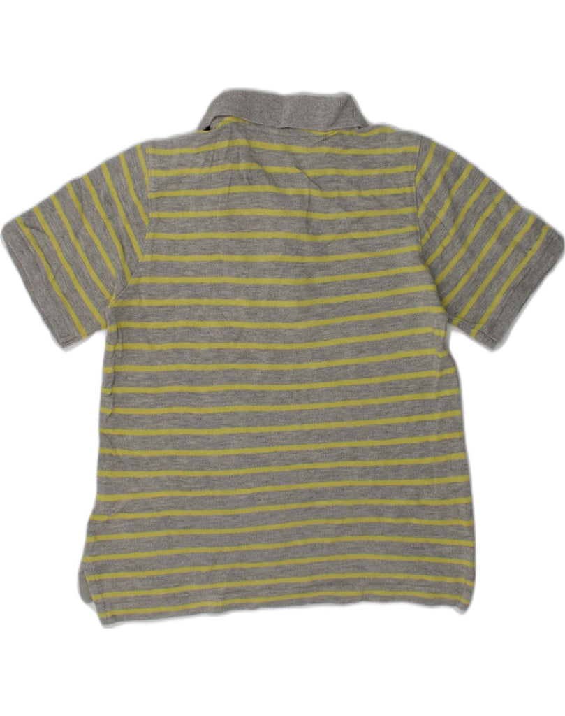 GAP Boys Polo Shirt 4-5 Years Grey Striped Cotton | Vintage Gap | Thrift | Second-Hand Gap | Used Clothing | Messina Hembry 