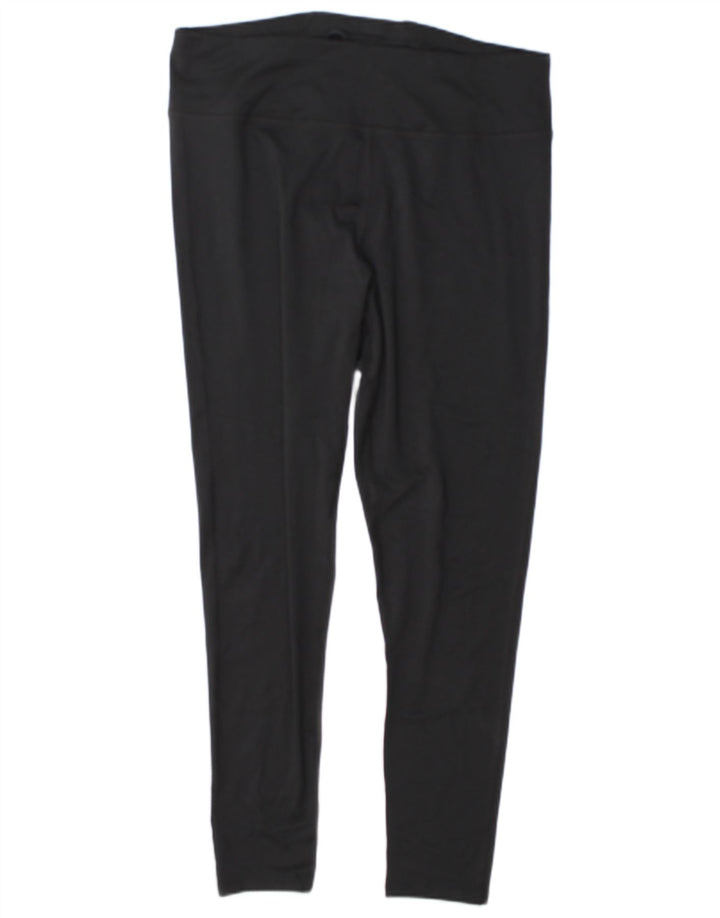 Marks & Spencer Womens Leggings UK 18 XL Black Polyester