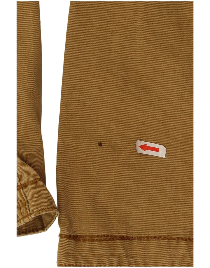 Fat Face Mens Straight Chino Trousers W30 L31 Khaki Cotton