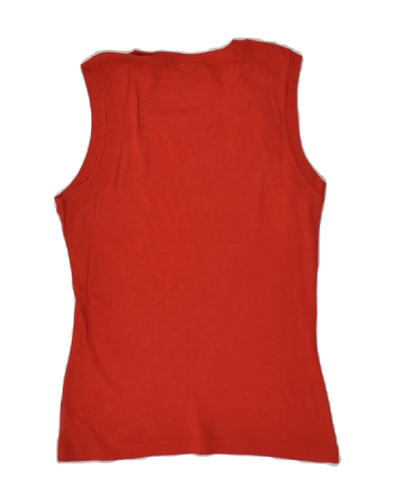 CHAMPION Boys Vest Top 11-12 Years Medium Red Cotton | Vintage Champion | Thrift | Second-Hand Champion | Used Clothing | Messina Hembry 