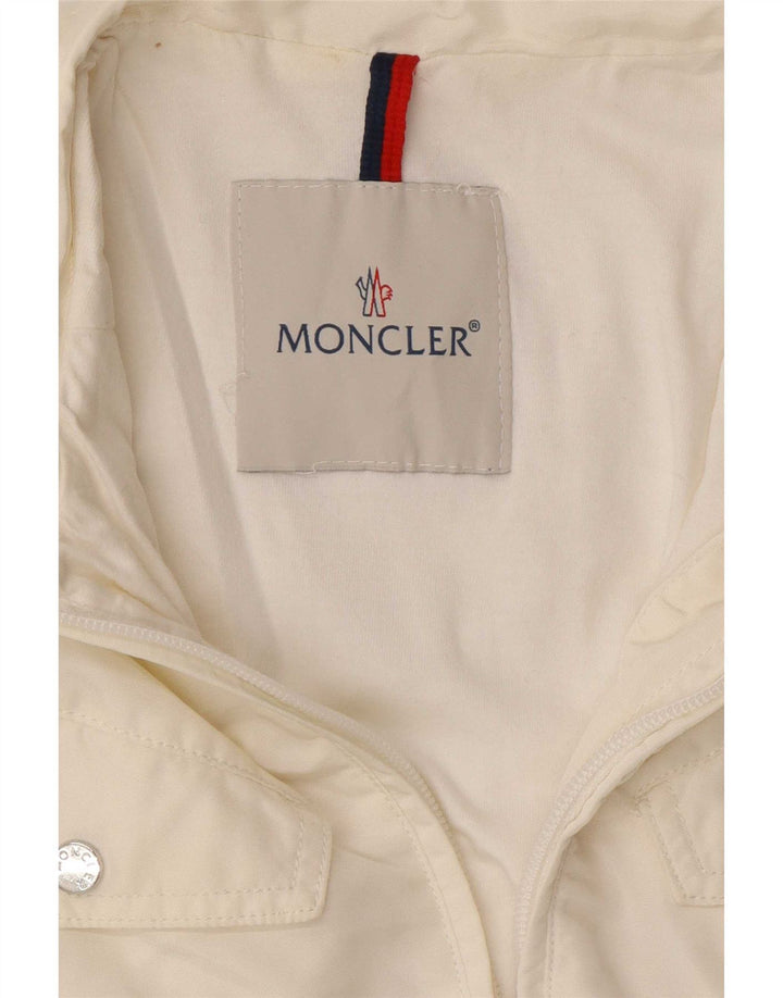 Moncler Girls Utility Jacket 13-14 Years White Polyamide