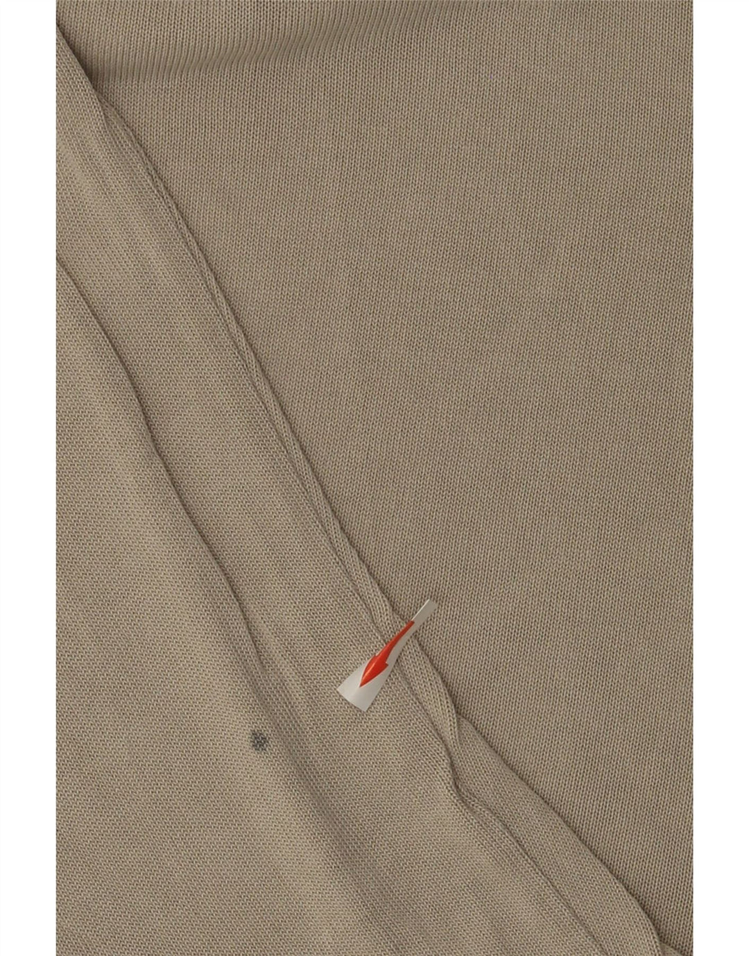 Zara Mens Long Sleeve Polo Shirt Medium Grey