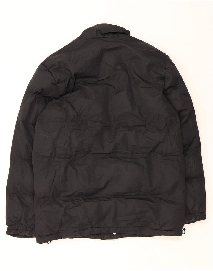 MOUNTAIN WAREHOUSE Mens Padded Jacket UK 38 Medium Black Polyester Vintage Mountain Warehouse and Second-Hand Mountain Warehouse from Messina Hembry 