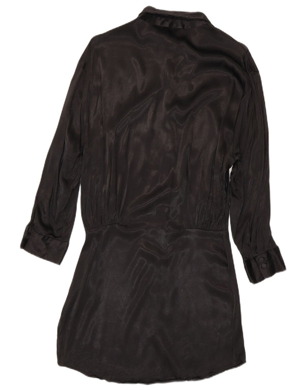 Zara Womens Shirt Dress UK 18 XL Black