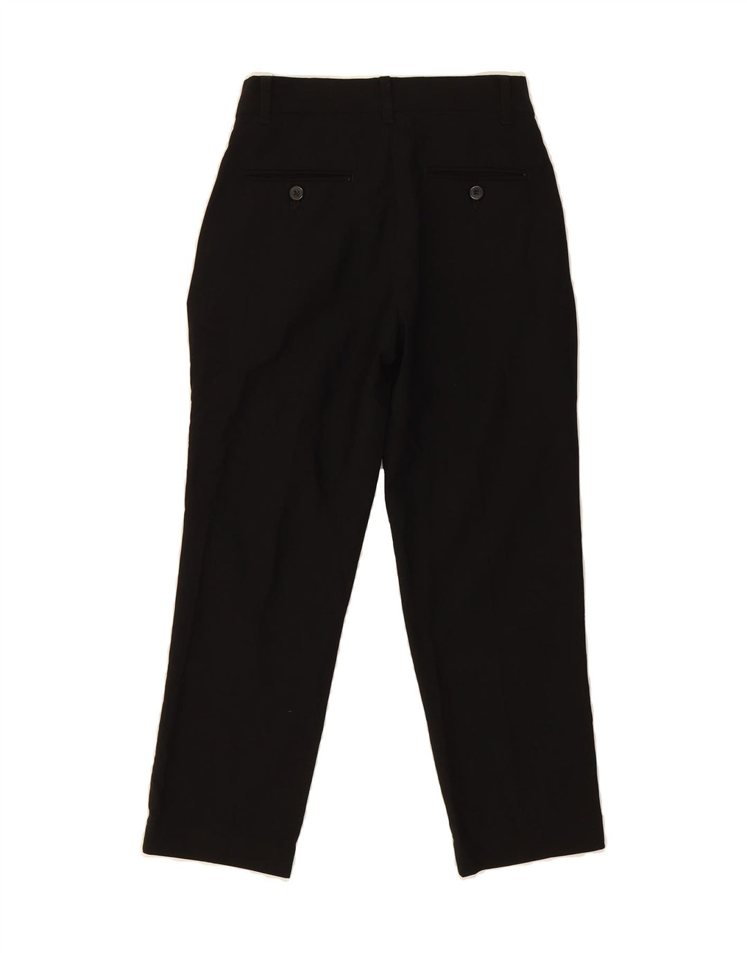IZOD Boys Straight Chino Trousers 7-8 Years W23 L22 Black Polyester Vintage Izod and Second-Hand Izod from Messina Hembry 
