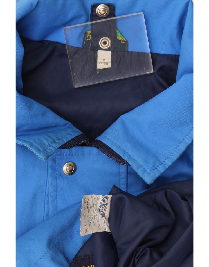 Ciesse Piumini Mens Windbreaker Jacket IT 48/50 Medium Blue Polyamide