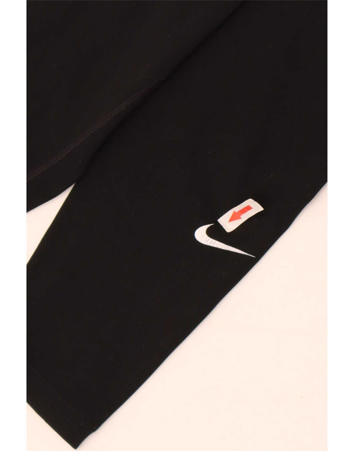 Nike Womens Dri Fit Leggings UK 4 XS  Black Polyester