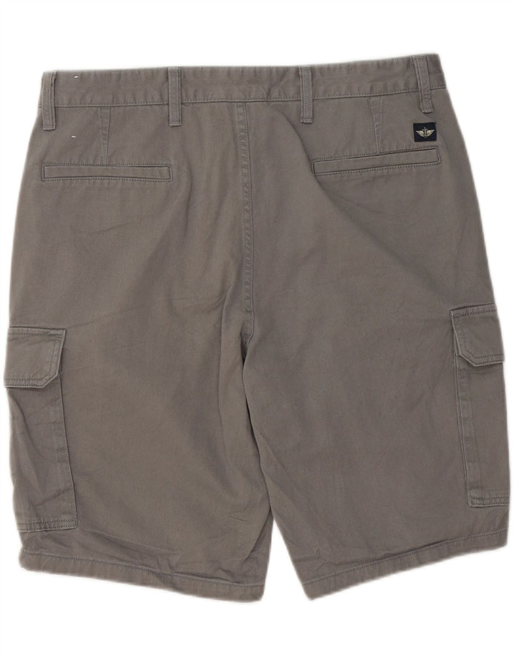DOCKERS Mens Cargo Shorts W34 Large Grey Cotton Vintage Dockers and Second-Hand Dockers from Messina Hembry 